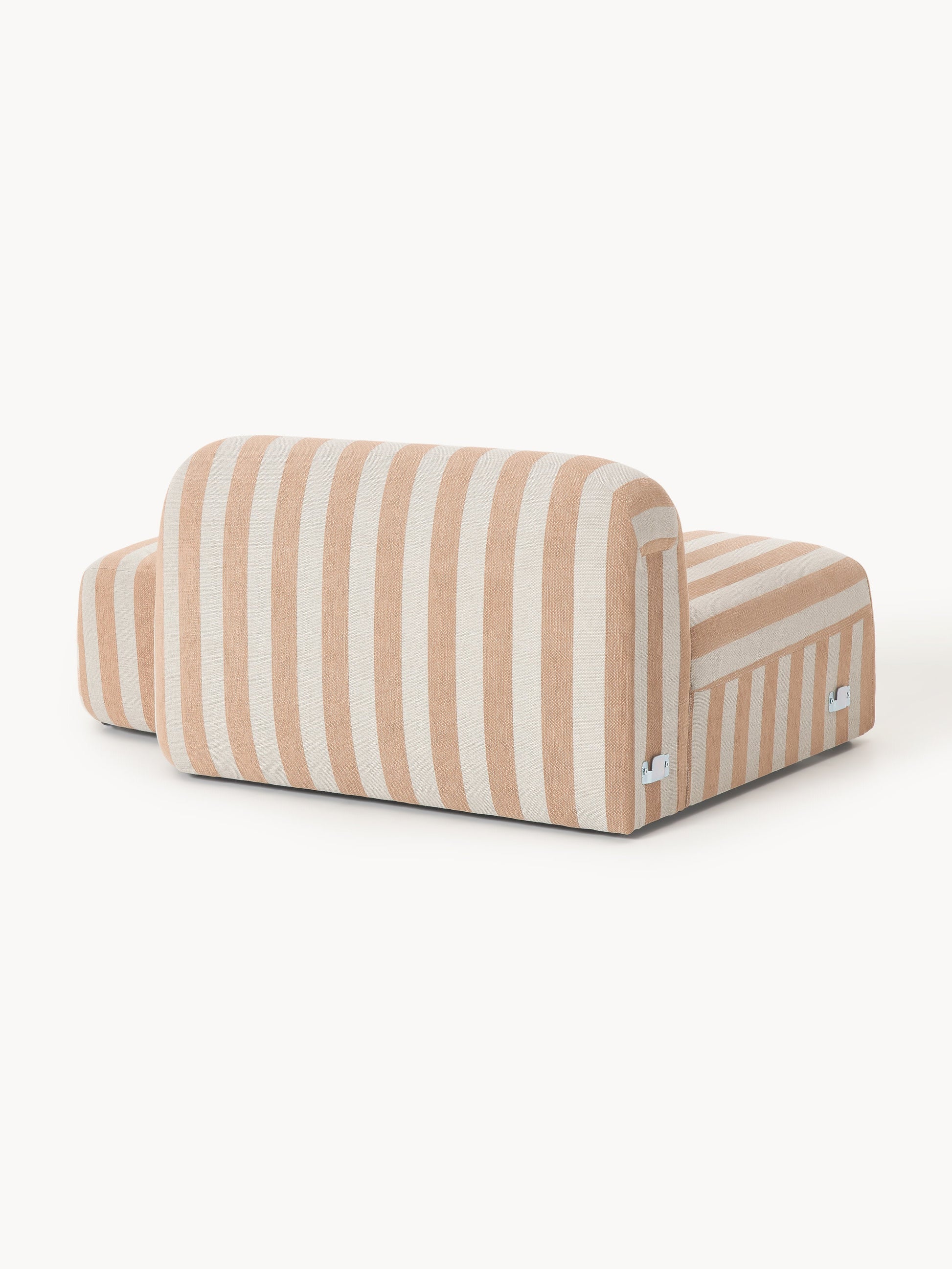 Gestreiftes Chaise-Modul Wolke