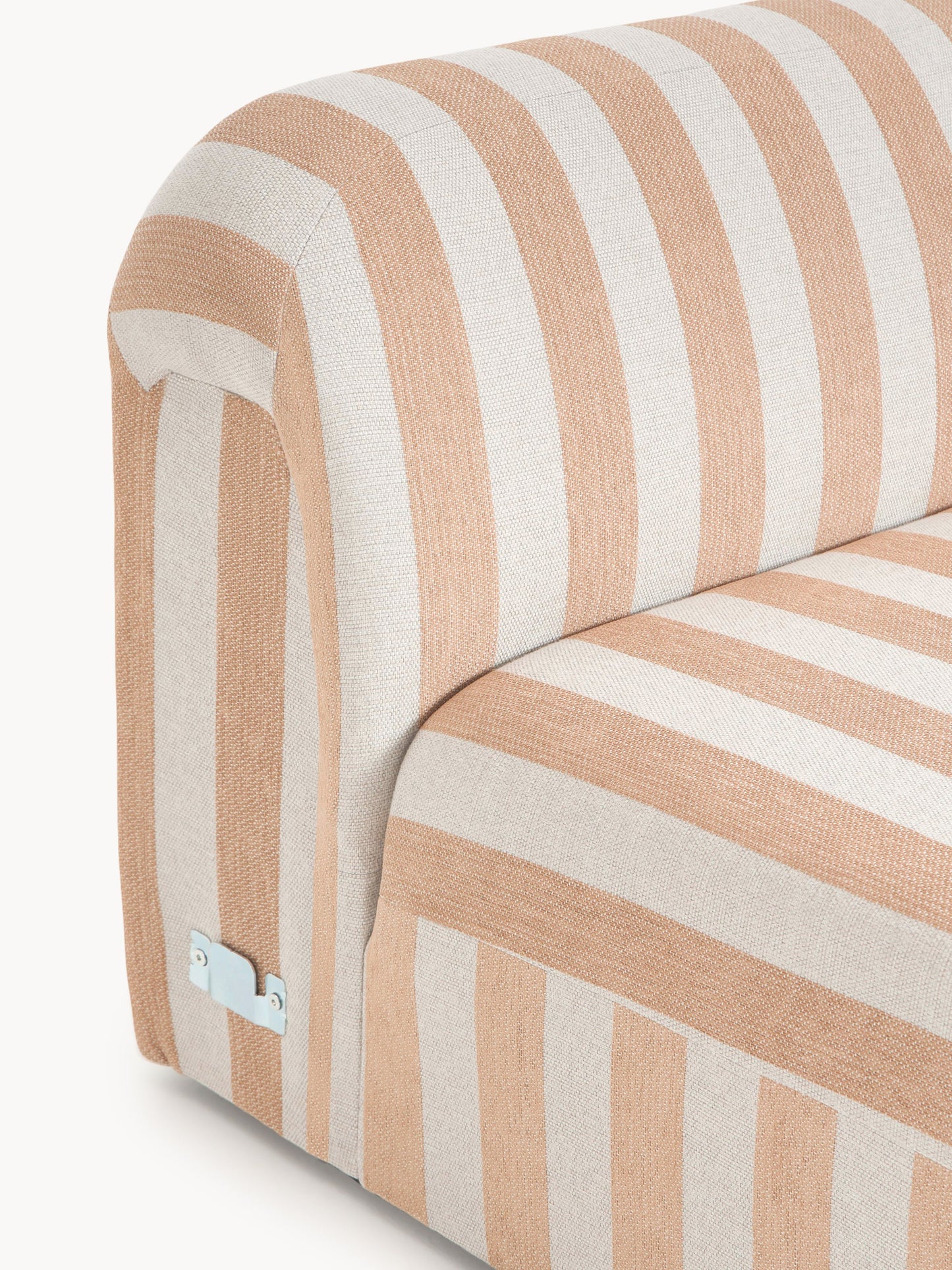 Gestreiftes Chaise-Modul Wolke