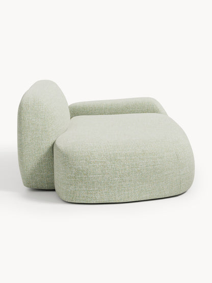 Bouclé-Sofa Wolke (2-Sitzer) mit Chaiselongue