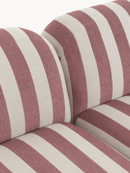 Modulare Gestreifte Chaise Wolke (3-Sitzer)