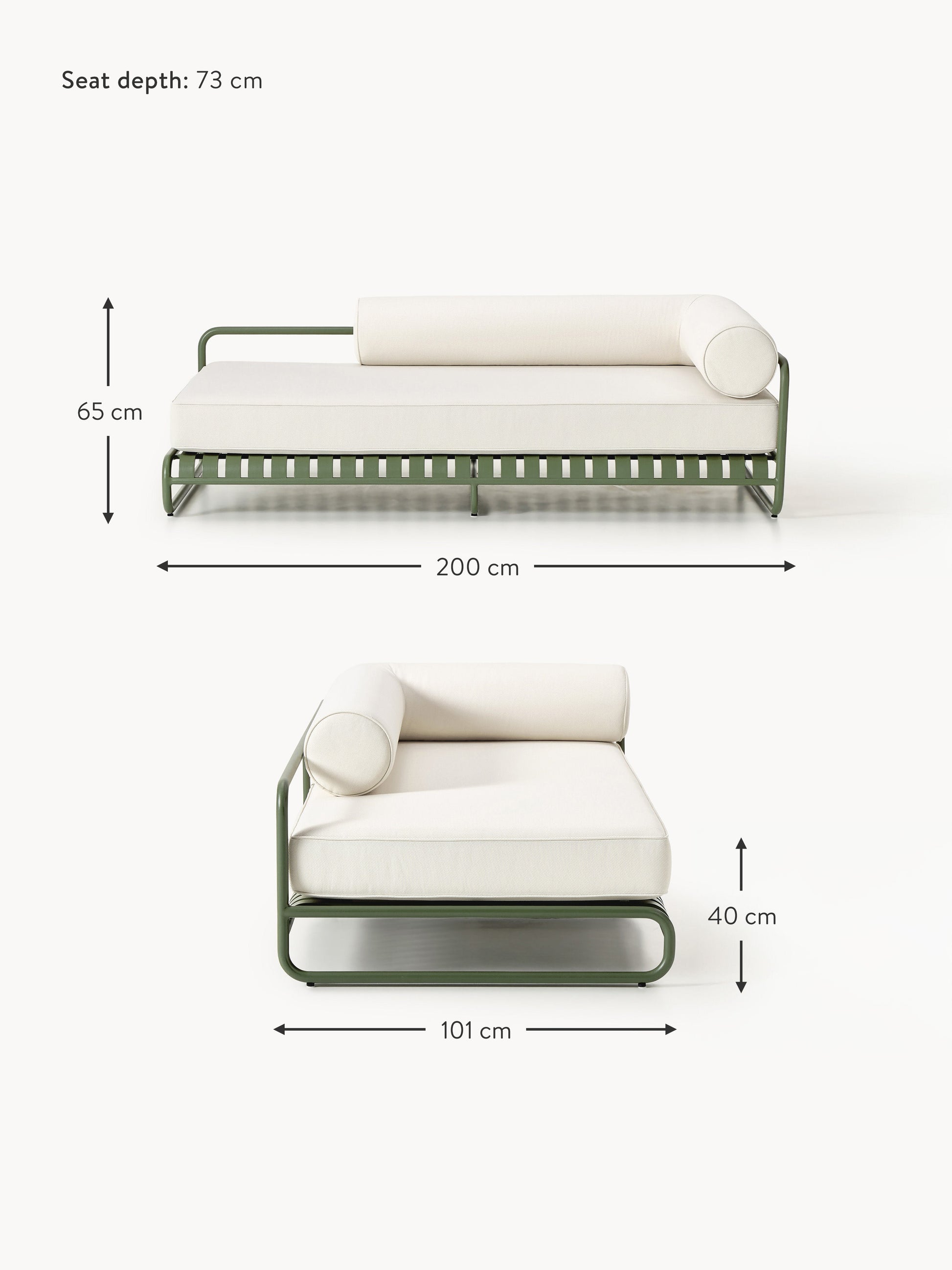 Garten-Daybed Caio