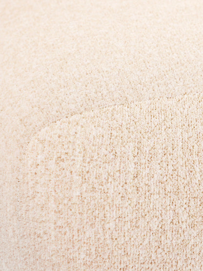 Großer Bouclé-Sofa-Hocker Wolke