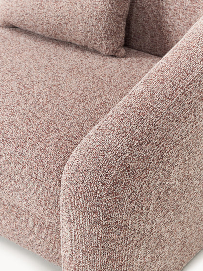 Bouclé-Schlafsofa Eliot (3-Sitzer)