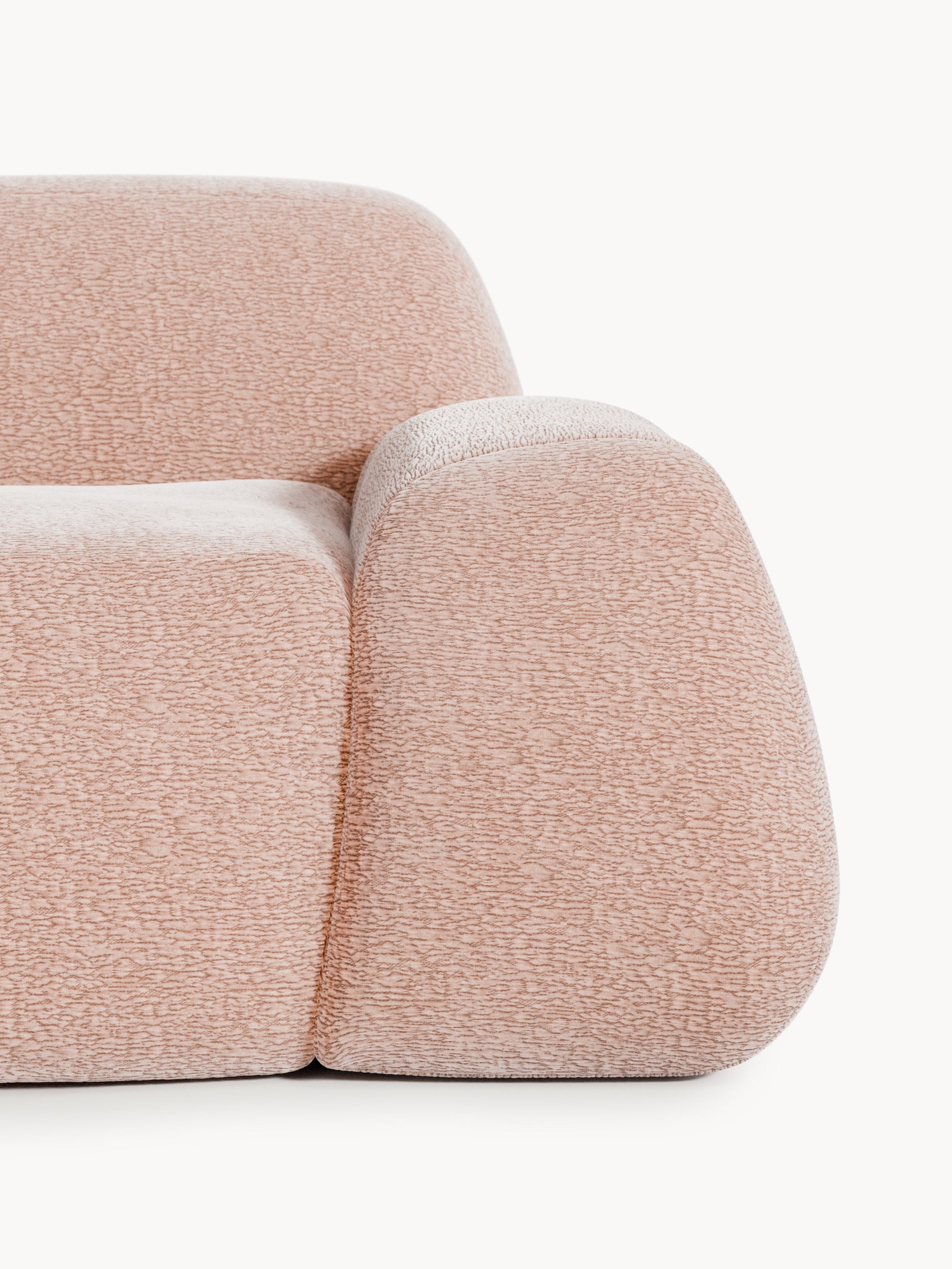 Modulares Sofa Wolke (3-Sitzer) mit Chaiselongue