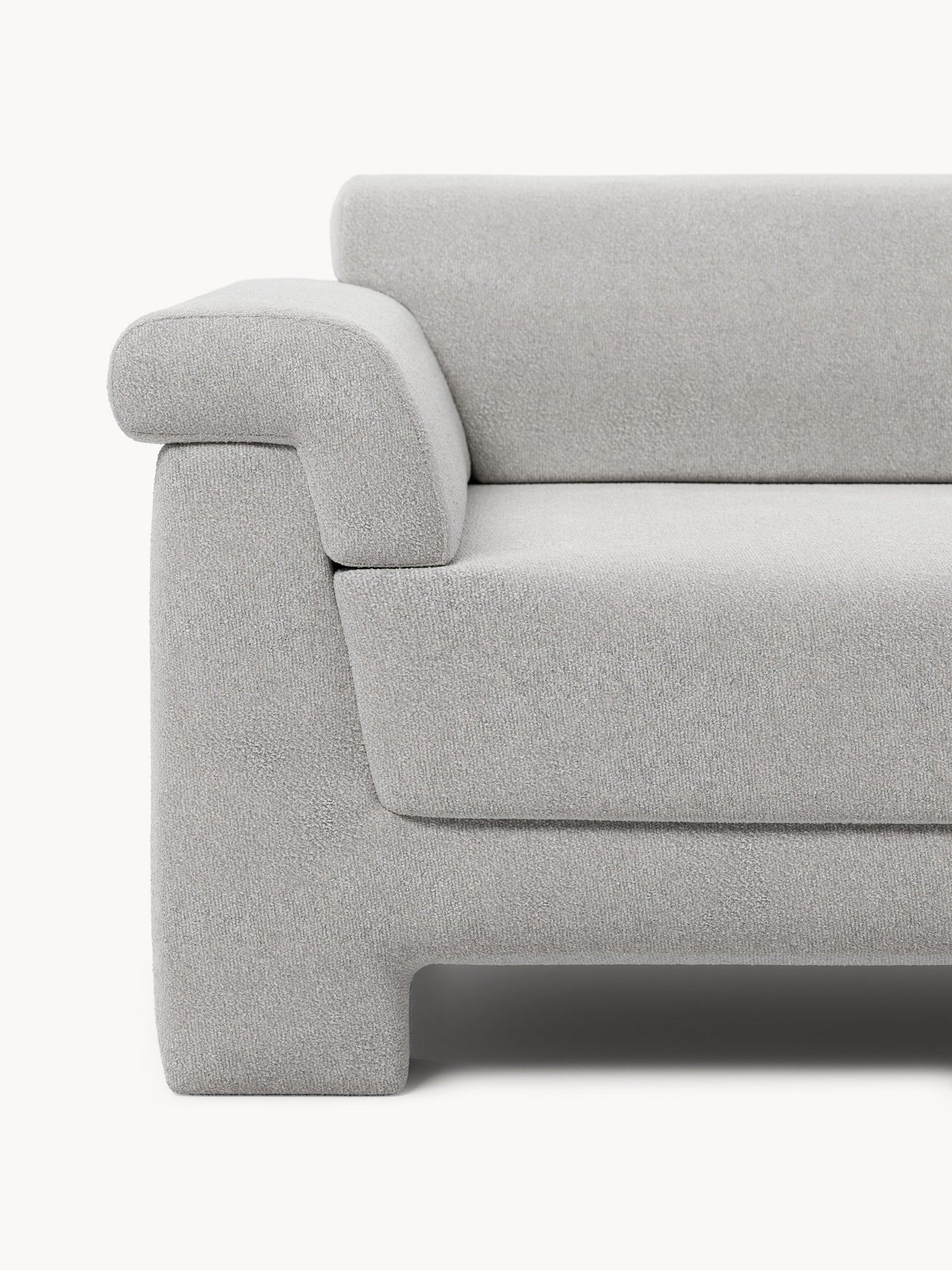 Bouclé-Sofa Atlas (4-Sitzer)
