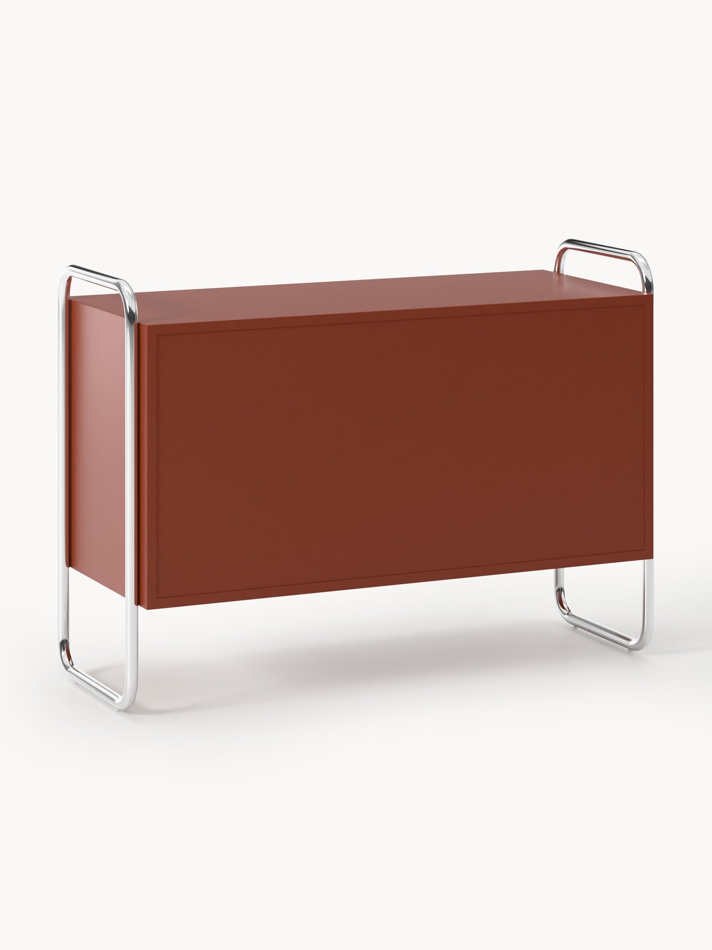 Metall-Sideboard Robyn mit Glas-Front