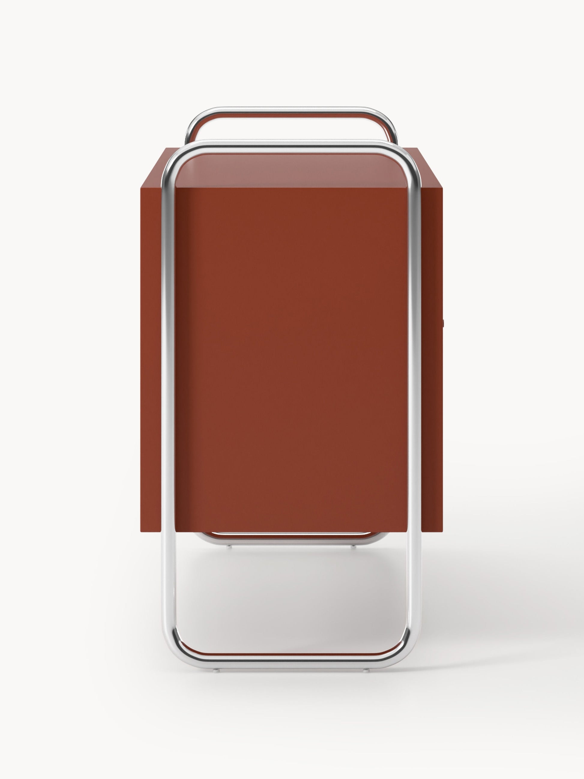 Metall-Sideboard Robyn mit Glas-Front