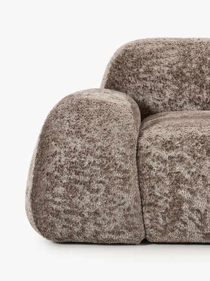 Teddy-Bouclé-Loungesessel Wolke
