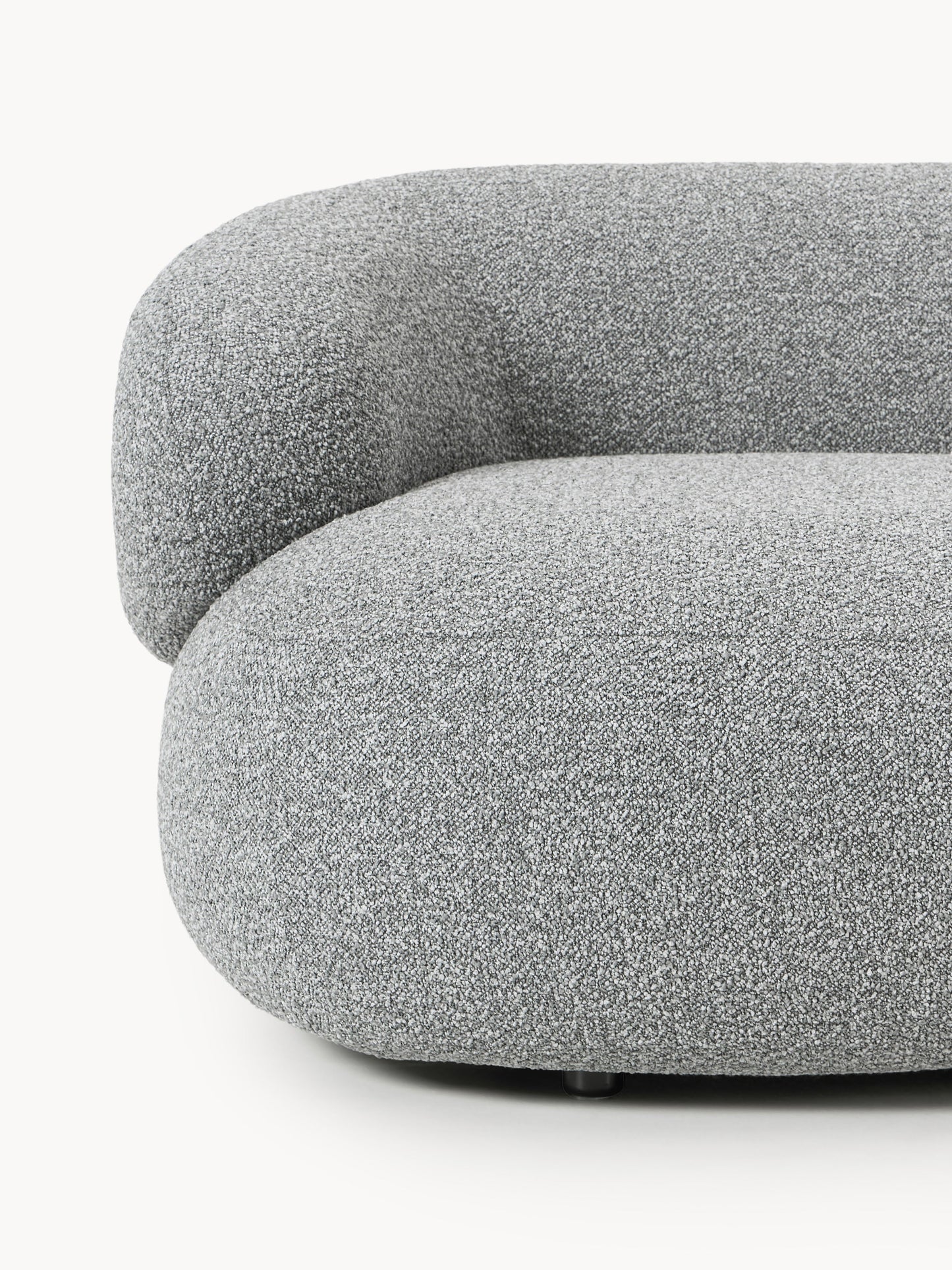 Bouclé-Sofa Alba (4-Sitzer)
