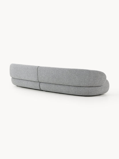Bouclé-Sofa Alba (4-Sitzer)