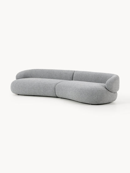 Bouclé-Sofa Alba (4-Sitzer)