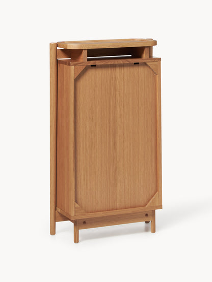 Holz-Schuhschrank Libby mit Klappfächern