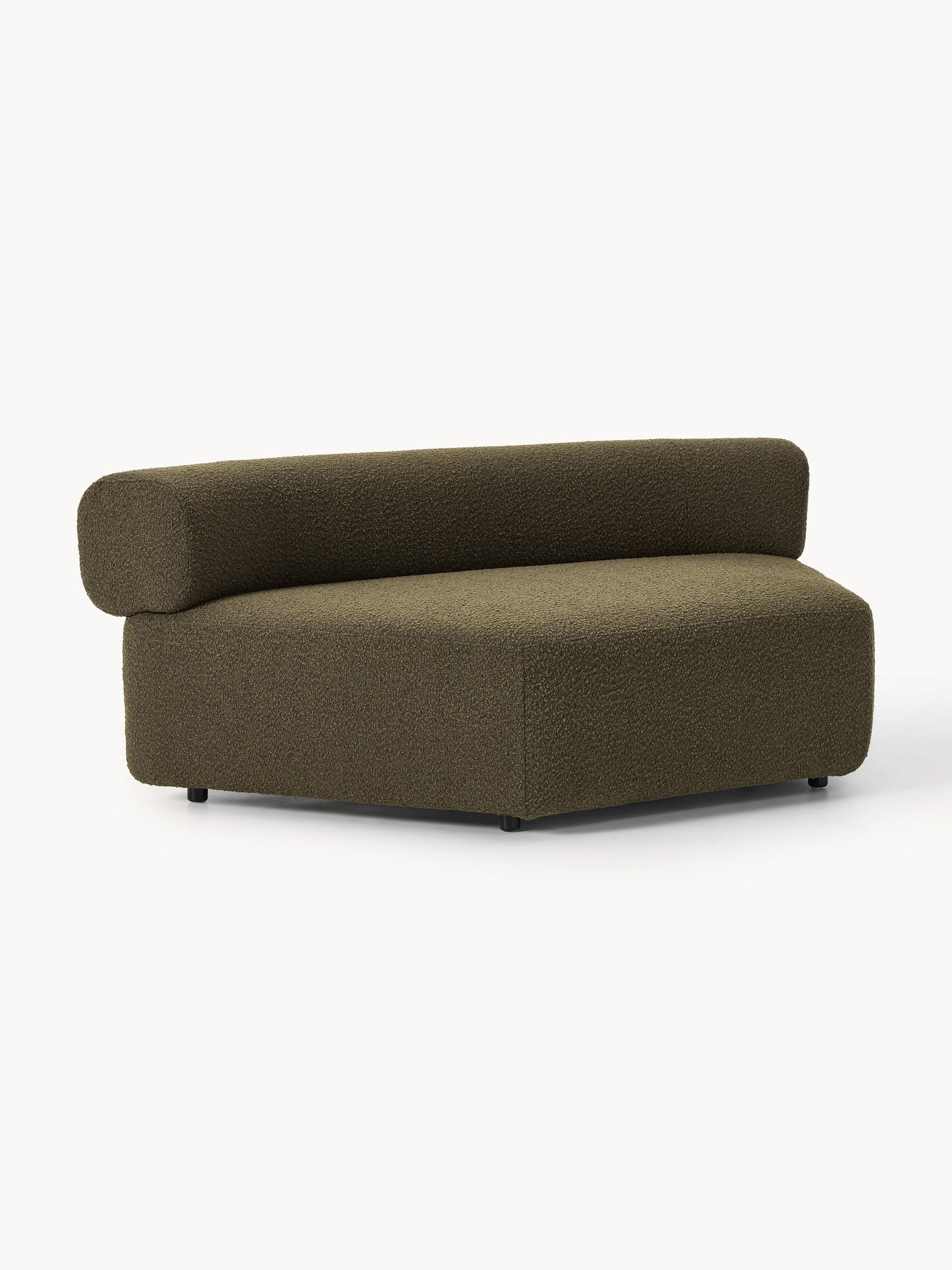 Rundes Bouclé-Eckmodul Anton