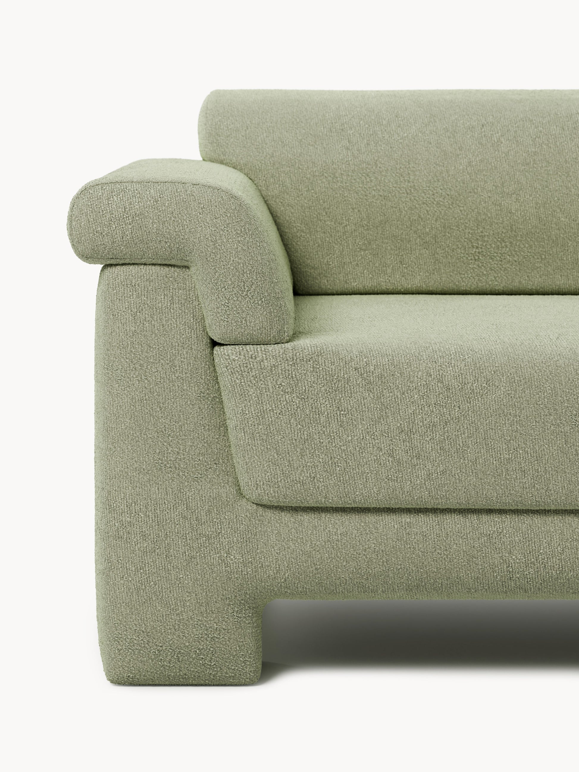 Bouclé-Sofa Atlas (2-Sitzer)