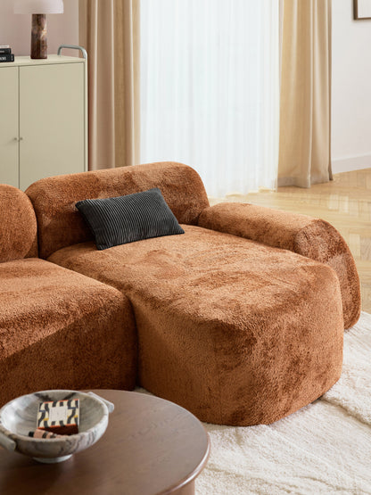 Teddy-Bouclé-Chaise Wolke