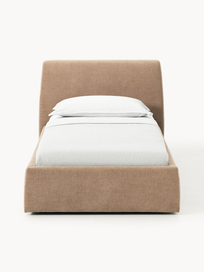 Polster-Einzelbett Cloud mit Stauraum
