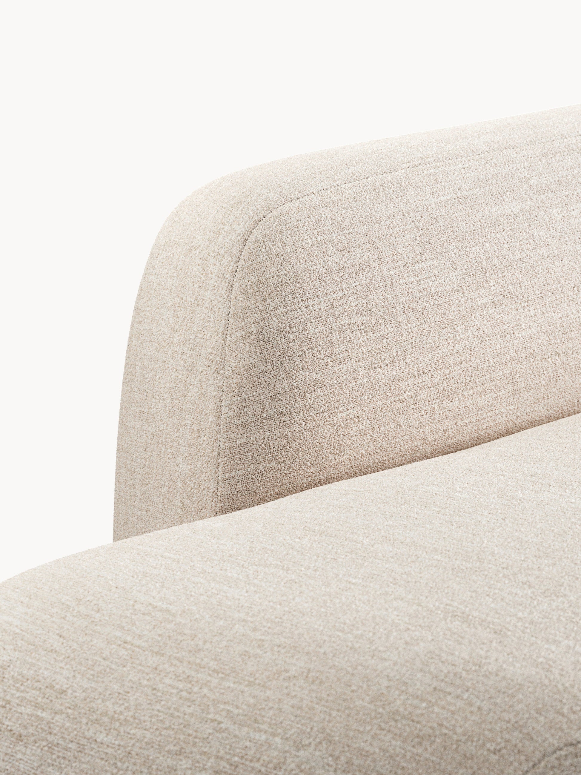 Bouclé-Chaise-Modul Wolke