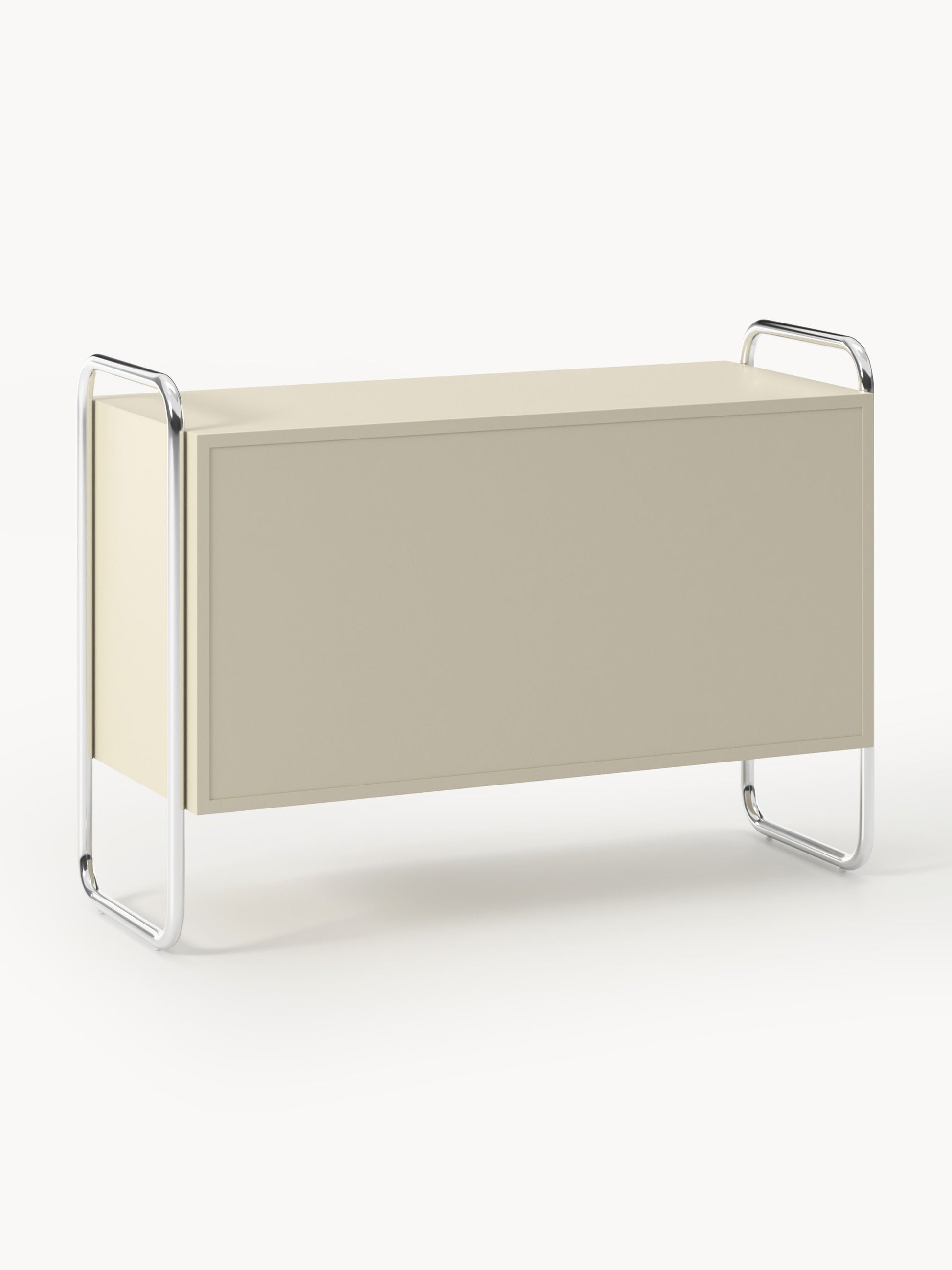 Metall-Sideboard Robyn mit Glas-Front
