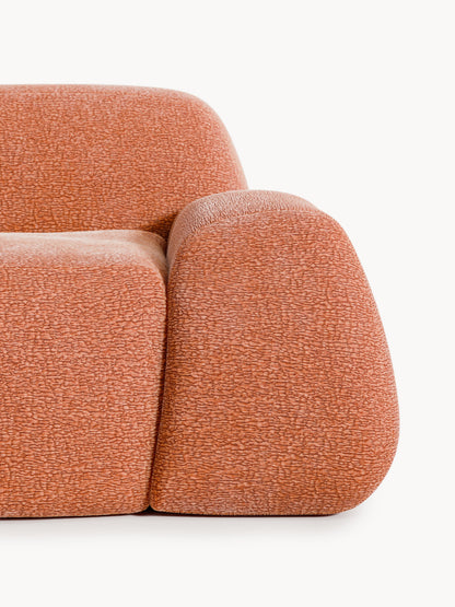 Modulares Sofa Wolke (3-Sitzer) mit Chaiselongue