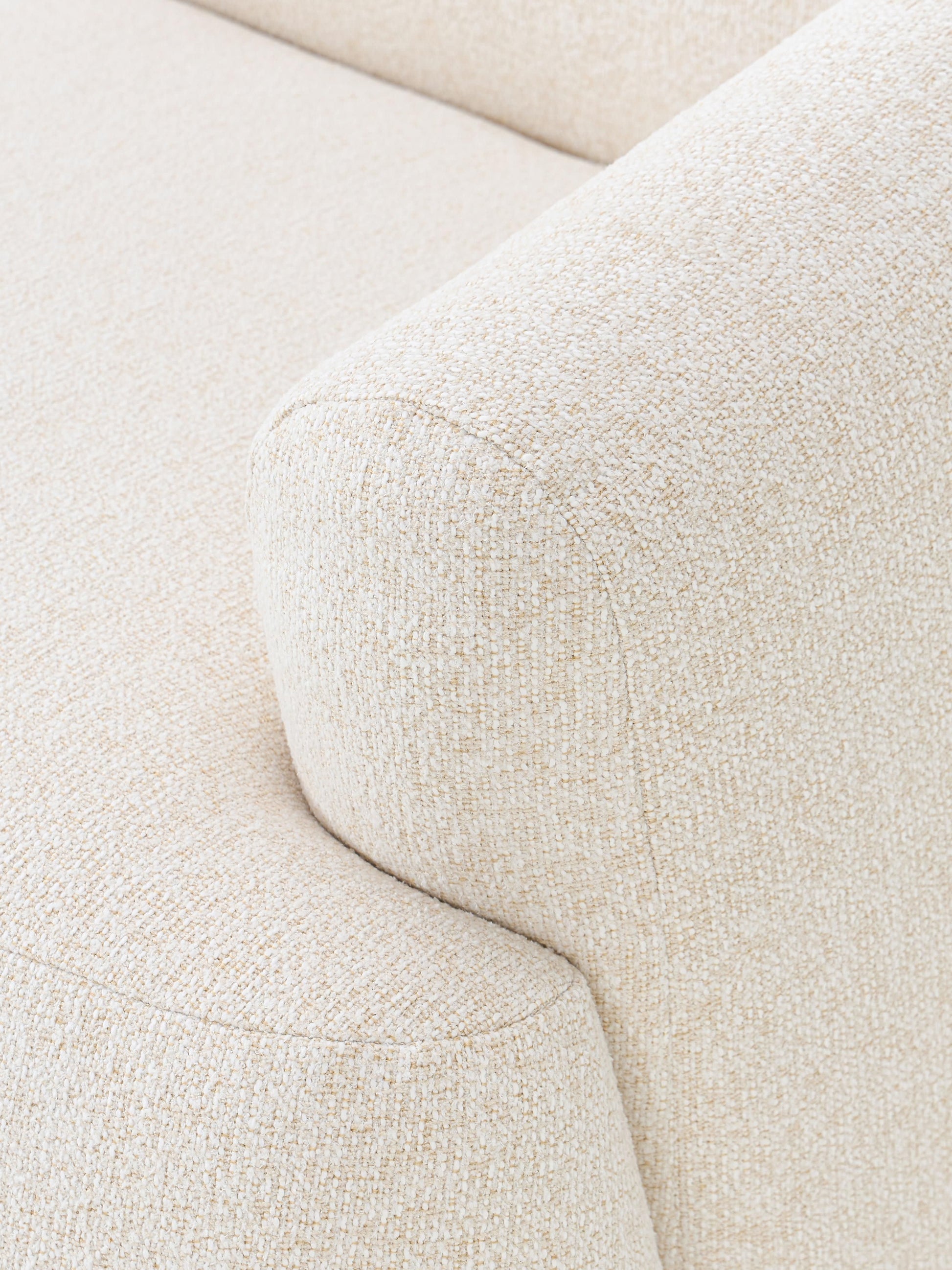 Modulares Bouclé-Sofa Sofia (2-Sitzer)