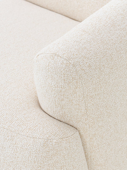 Modulares Bouclé-Sofa Sofia (2-Sitzer)