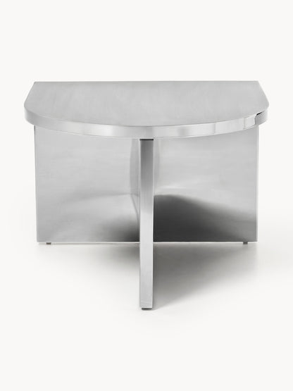 Ovaler Couchtisch Leander aus Metall