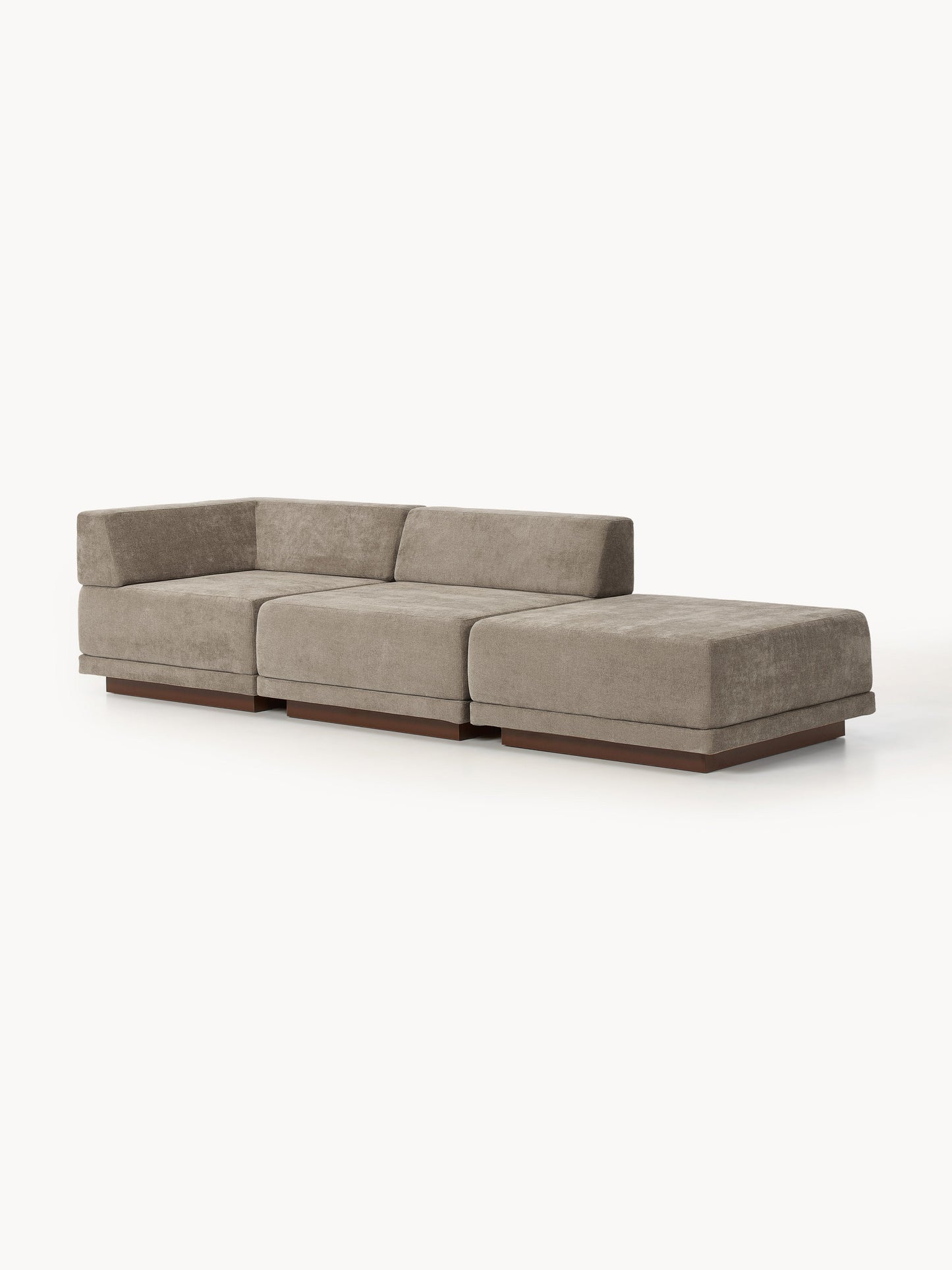 Modulares Sofa Colin (4-Sitzer) mit Ottomane