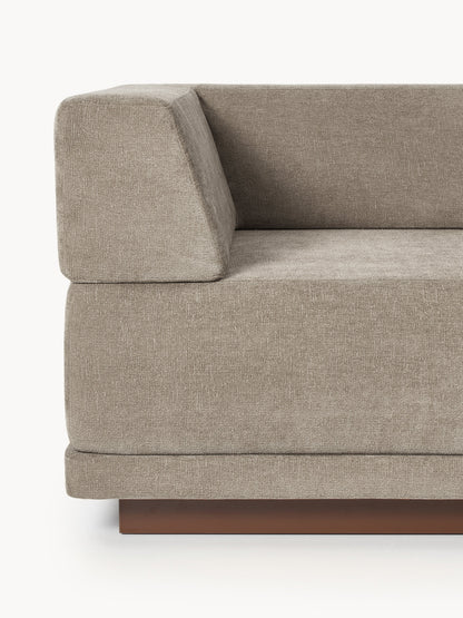 Modulares Sofa Colin (4-Sitzer) mit Ottomane