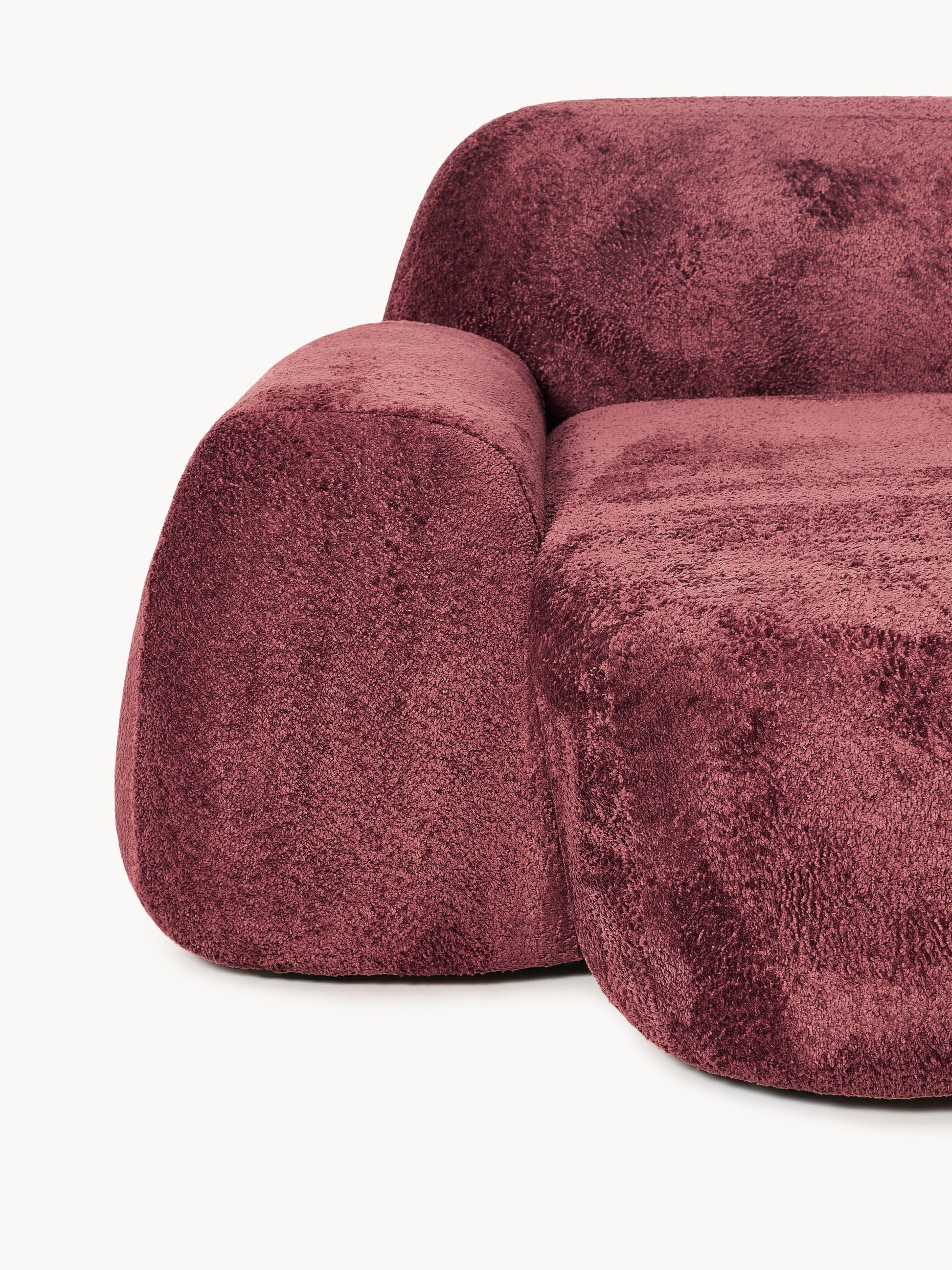 XL Loungesessel Wolke aus Teddy-Bouclé