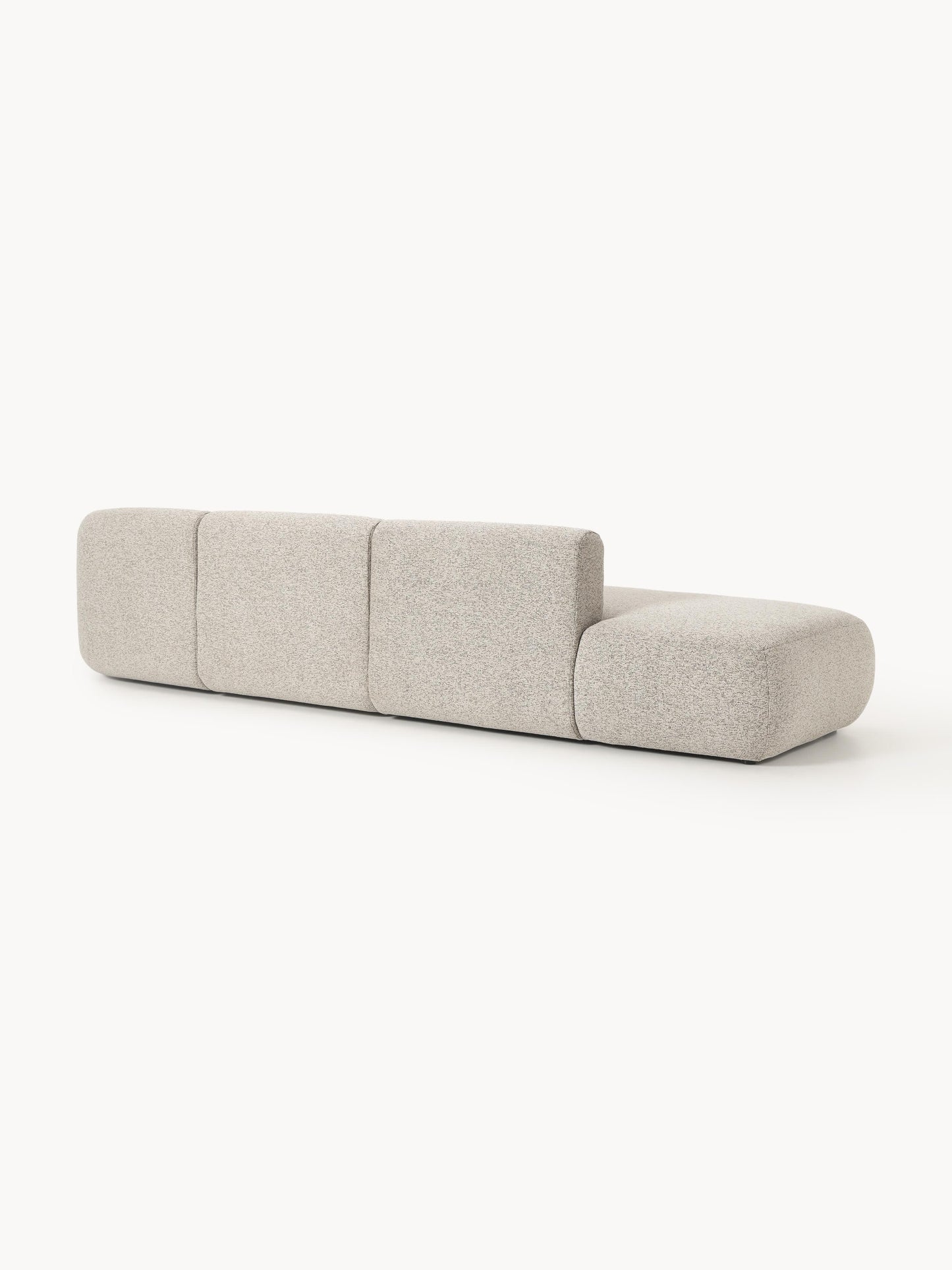 Modulare Bouclé-Chaise Sofia (2-Sitzer)
