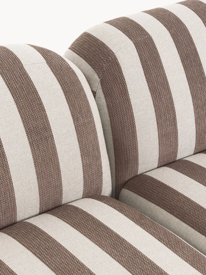 Modulares Gestreiftes Sofa Wolke (3-Sitzer)