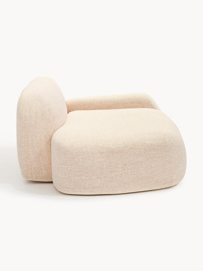 Bouclé-Sofa Wolke (2-Sitzer) mit Chaiselongue