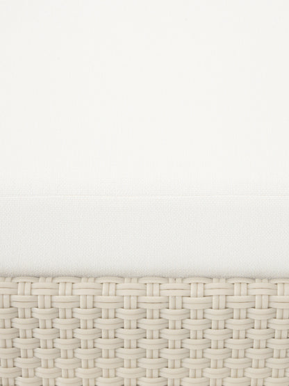 Garten-Sofa-Hocker Hani mit Schutzhülle