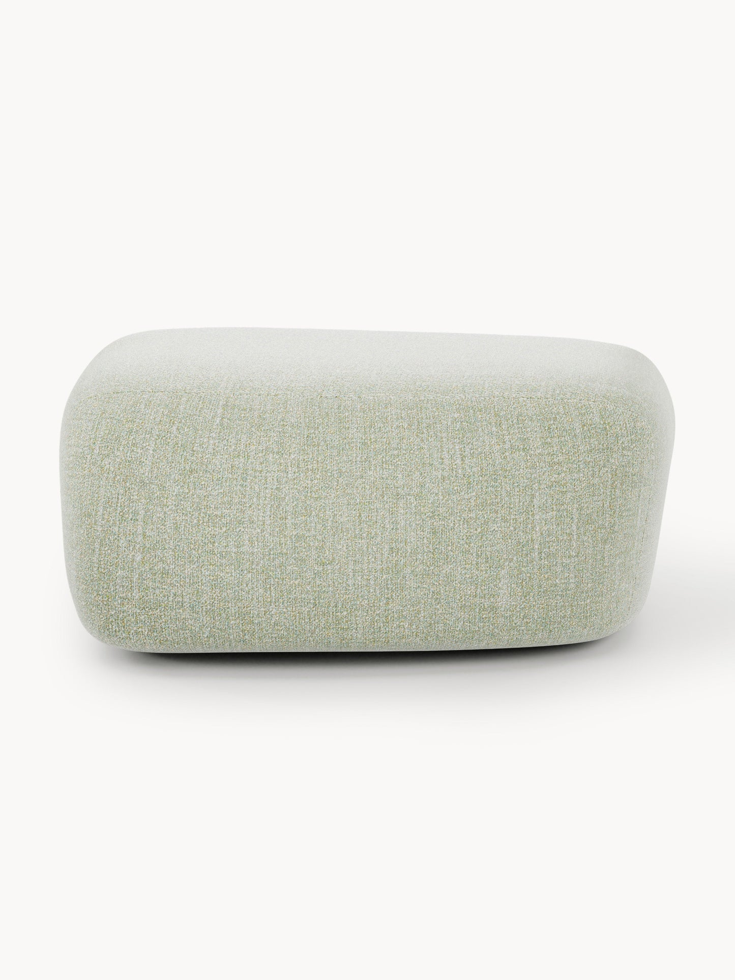 Großer Bouclé-Sofa-Hocker Wolke