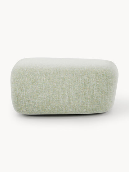 Großer Bouclé-Sofa-Hocker Wolke