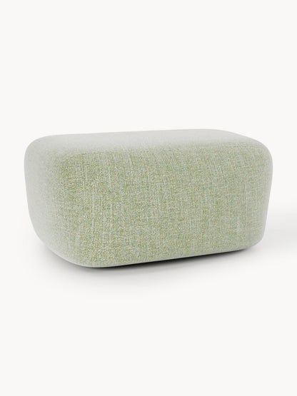 Galeriebild 1 - Großer Bouclé-Sofa-Hocker Wolke
