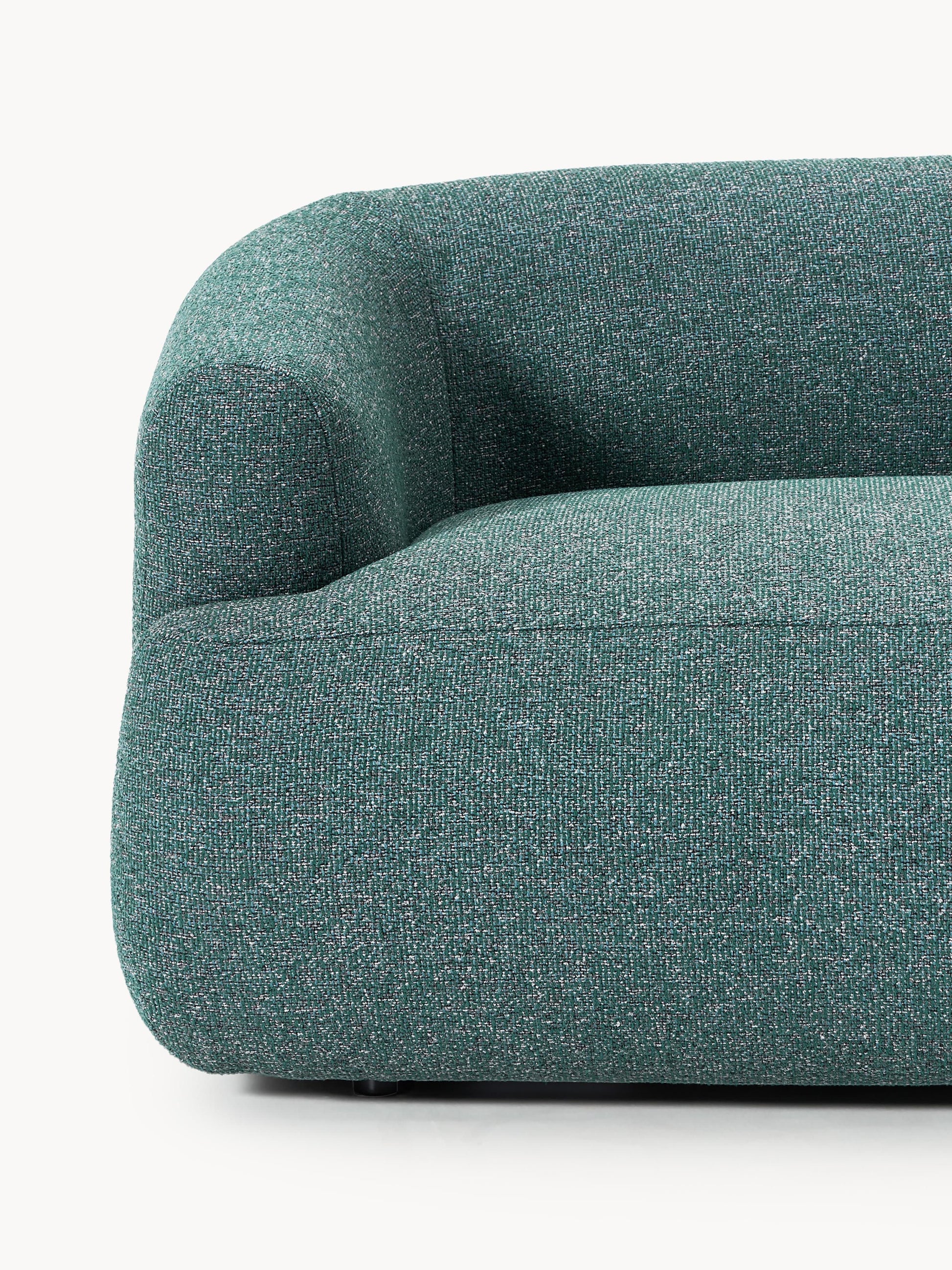 Modulares Bouclé-Ecksofa Sofia (4-Sitzer)