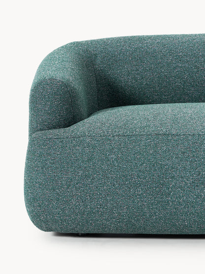 Modulares Bouclé-Ecksofa Sofia (4-Sitzer)