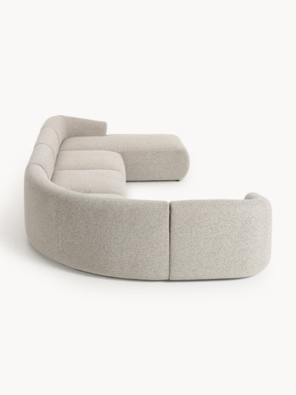 Modulares Bouclé-XL-Sofa Sofia