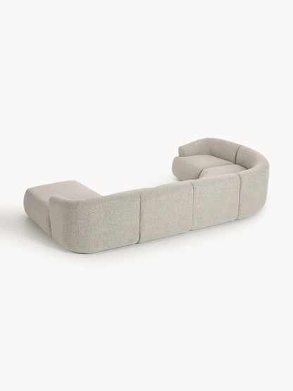 Modulares Bouclé-XL-Sofa Sofia