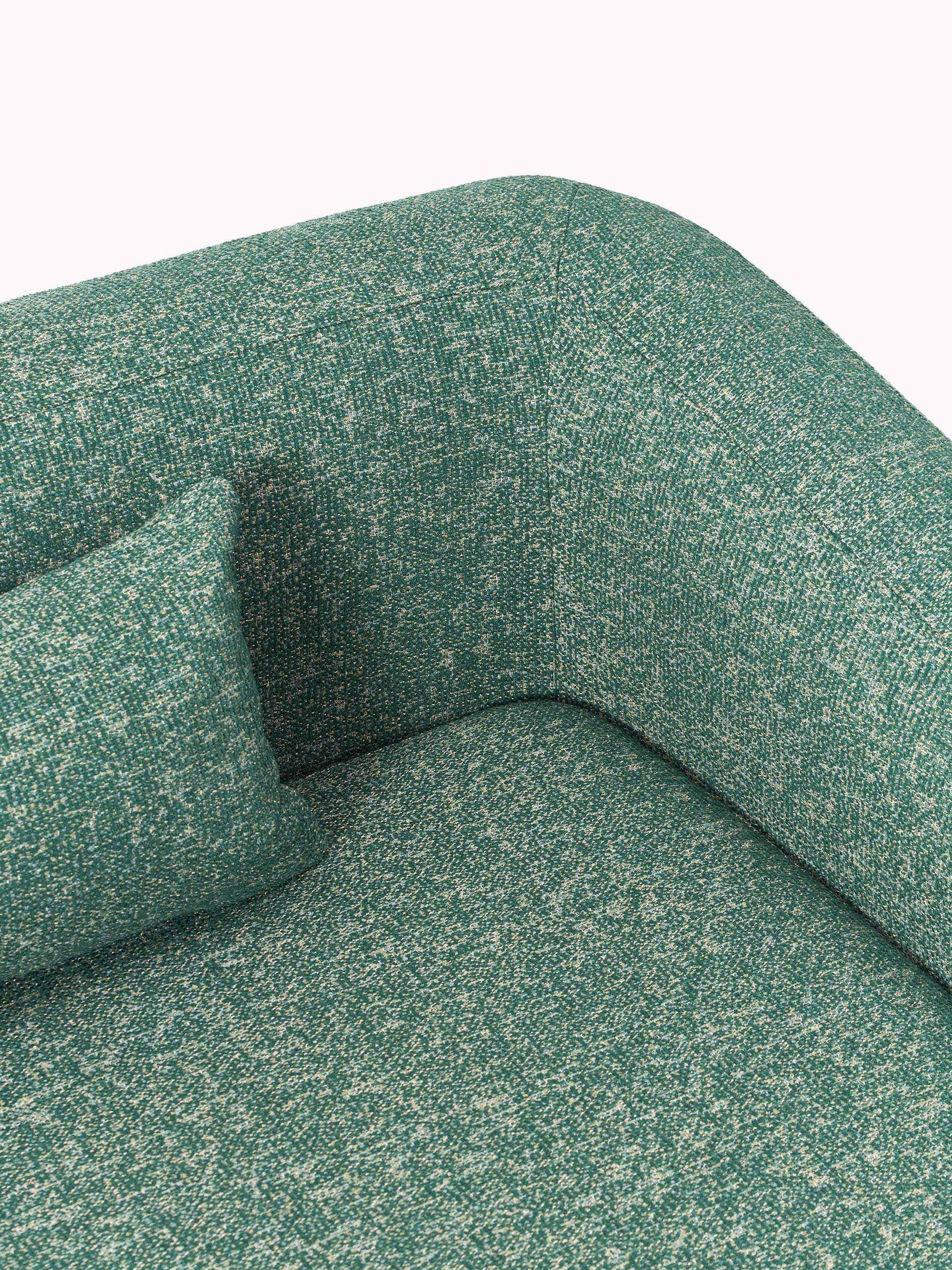 Bouclé-Schlafsofa Eliot (3-Sitzer)