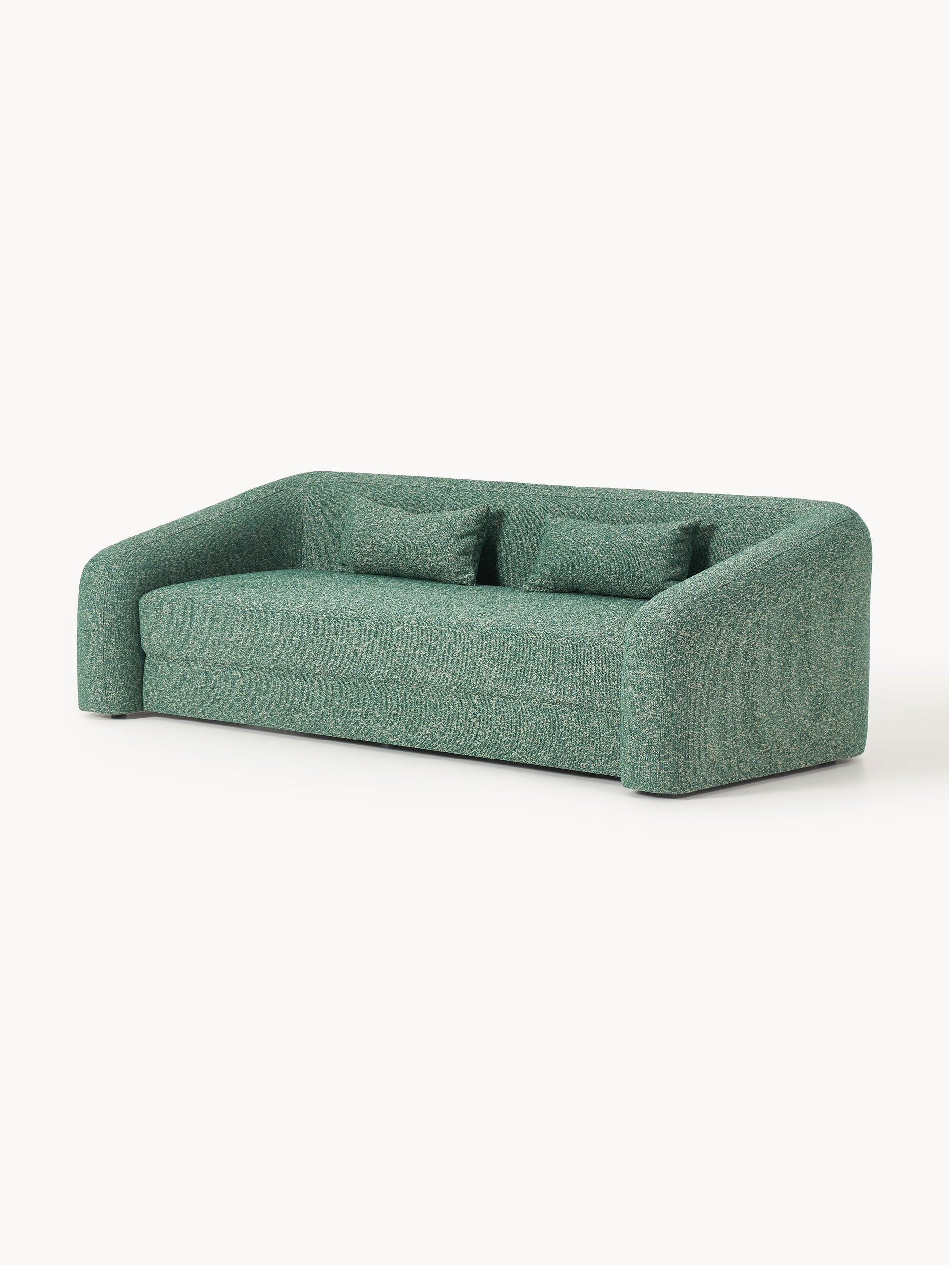 Bouclé-Schlafsofa Eliot (3-Sitzer)