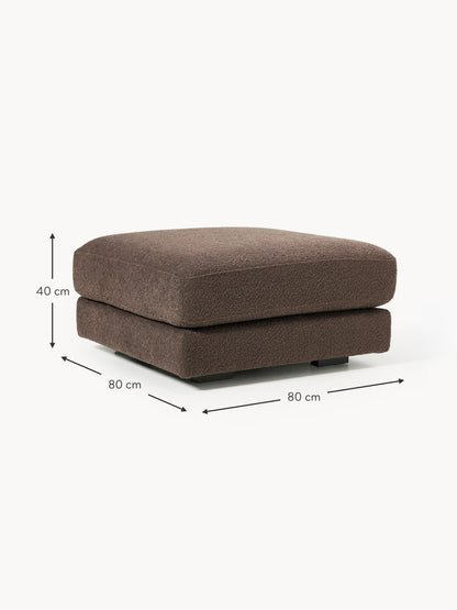 Bouclé Sofa-Hocker Tribeca