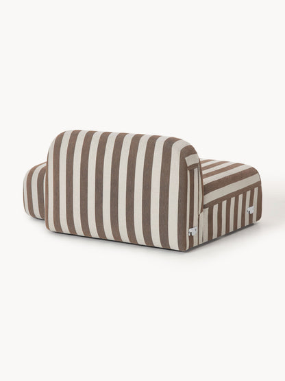 Gestreiftes Chaise-Modul Wolke