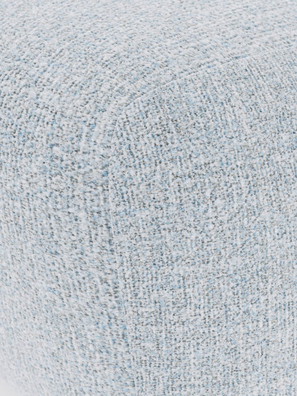 Ovaler Bouclé-Sofa-Hocker Wolke