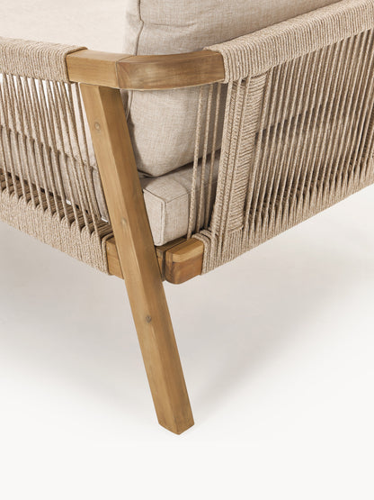 Garten-Daybed Lu aus Akazienholz