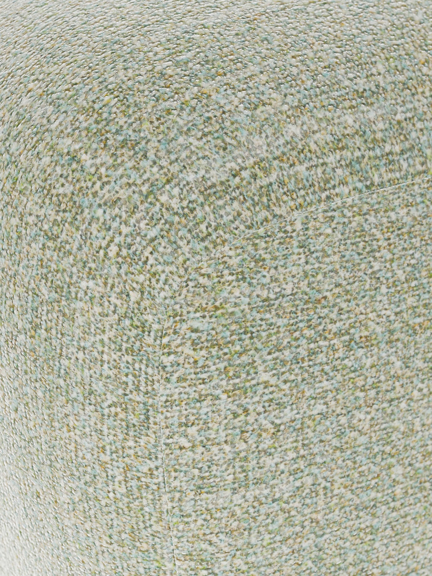 Hoher Bouclé-Sofa-Hocker Wolke