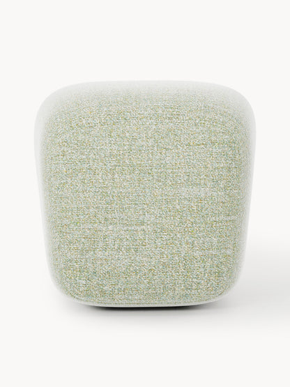 Hoher Bouclé-Sofa-Hocker Wolke