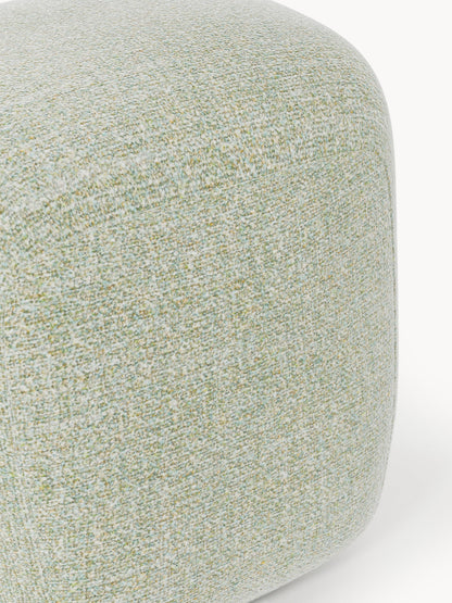 Hoher Bouclé-Sofa-Hocker Wolke