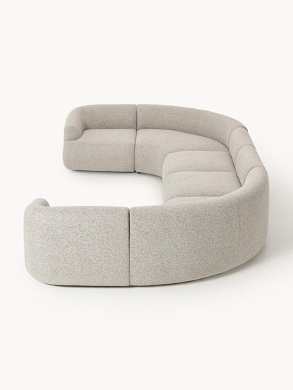 Modulares Bouclé-XL-Sofa Sofia